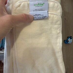 5 EcoAble 4-Layer Hemp Diaper Inserts